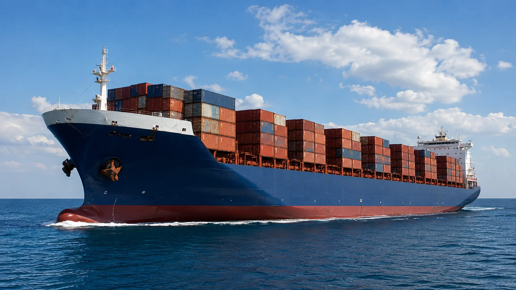 Container terminal at the port of Dar es Salaam handling copper export cargo